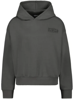 Hoodie antraciet