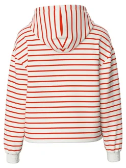 Hoodie "Chilli" crème/rood