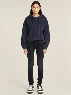 Hoodie donkerblauw