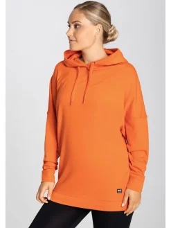 Hoodie "Feel Good" oranje