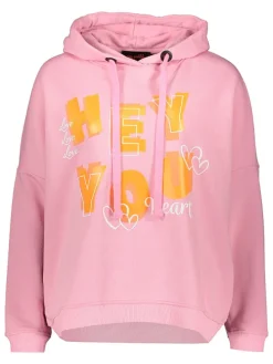 Hoodie "Hey You" lichtroze