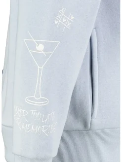 Hoodie lichtblauw