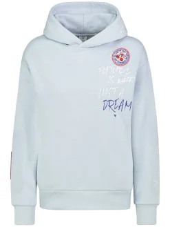 Hoodie lichtblauw