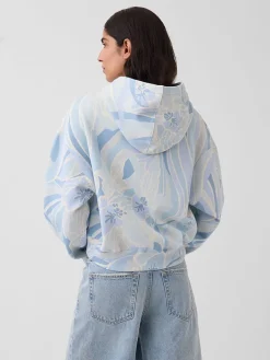 Hoodie lichtblauw