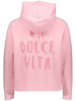 Hoodie lichtroze