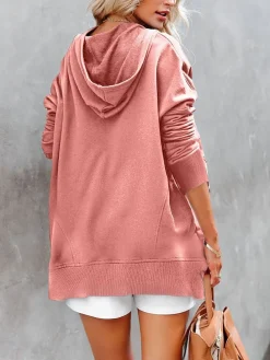 Hoodie lichtroze