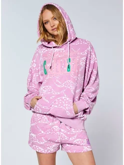 Hoodie lichtroze