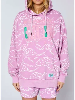 Hoodie lichtroze