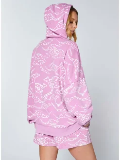 Hoodie lichtroze