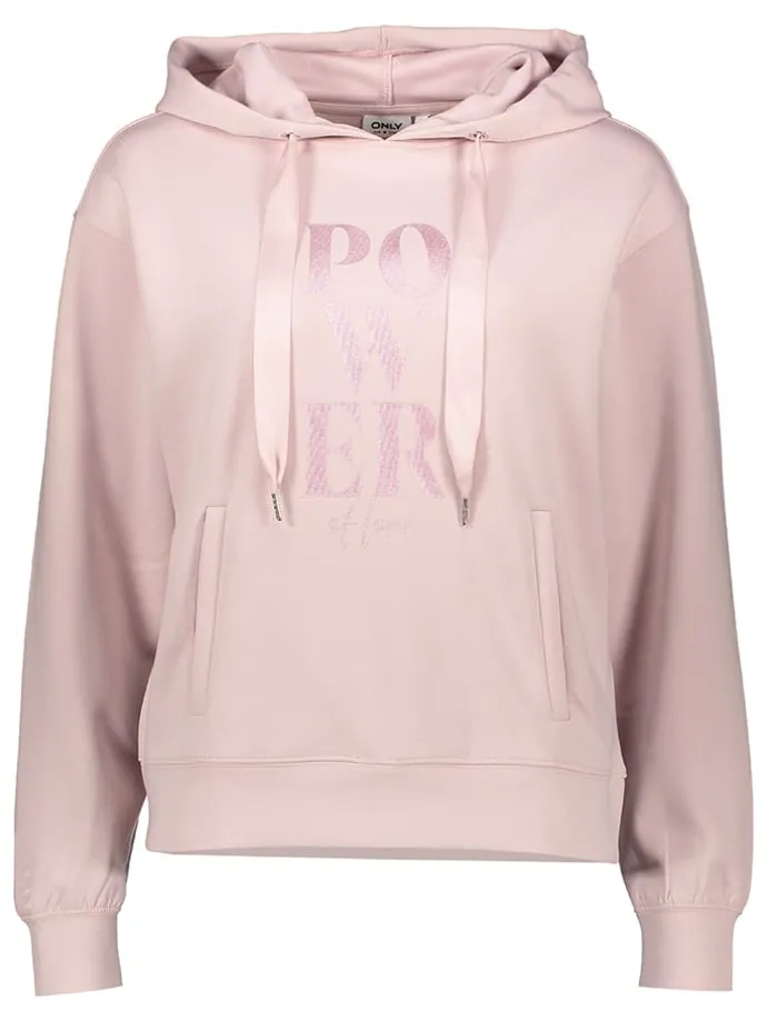 Hoodie lichtroze
