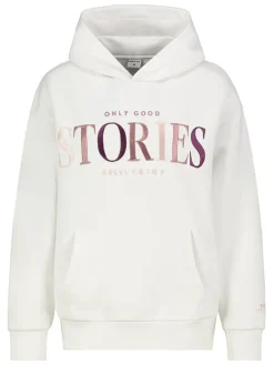 Hoodie "Rosa" wit