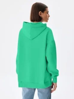 Hoodie "Satefe" groen
