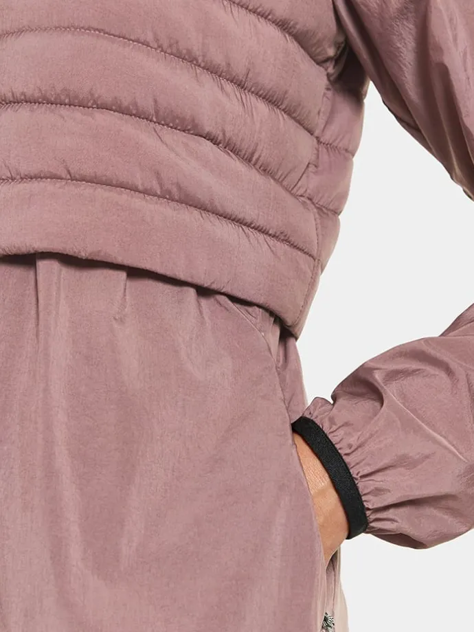 Hybride parka "Isabella" lichtroze