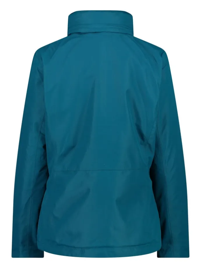 3-in-1 functionele jas turquoise