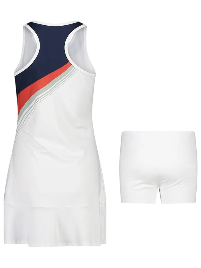 2-in-1 functionele jurk wit