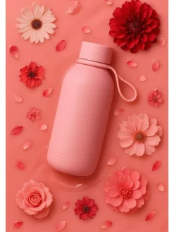 Isoleerfles "Blush" lichtroze - 500 ml