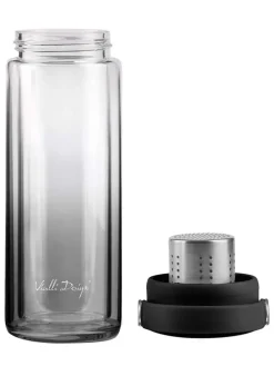 Isoleerfles "Fuori" zwart - 350 ml