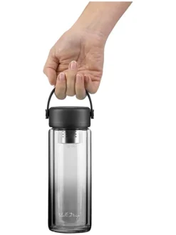 Isoleerfles "Fuori" zwart - 350 ml