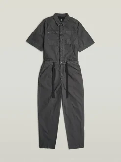 Jumpsuit antraciet