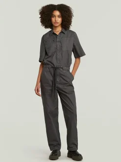 Jumpsuit antraciet