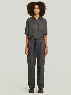 Jumpsuit antraciet