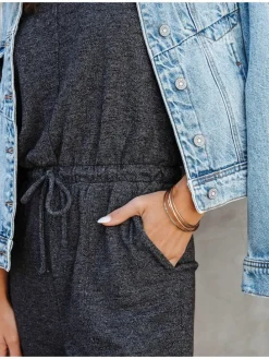 Jumpsuit antraciet