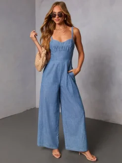 Jumpsuit blauw