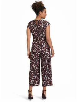 Jumpsuit bruin/zwart