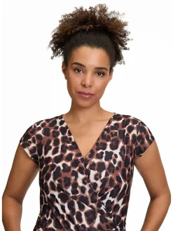 Jumpsuit bruin/zwart