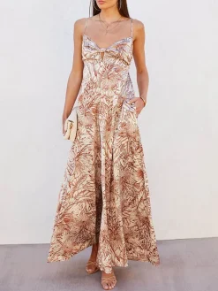 Jumpsuit camel/beige
