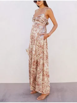 Jumpsuit camel/beige