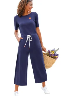 Jumpsuit donkerblauw