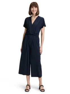Jumpsuit donkerblauw