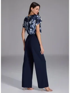 Jumpsuit donkerblauw