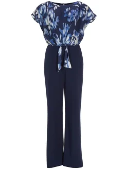 Jumpsuit donkerblauw