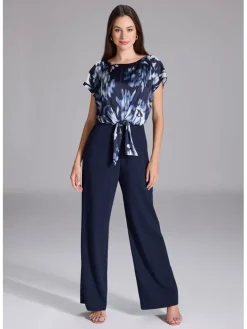 Jumpsuit donkerblauw