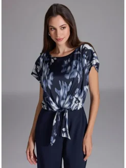 Jumpsuit donkerblauw