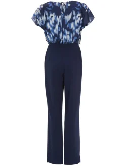 Jumpsuit donkerblauw