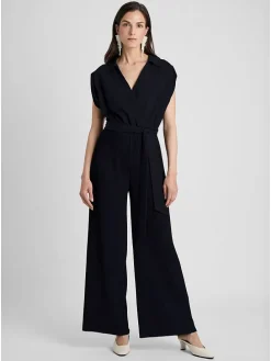 Jumpsuit donkerblauw