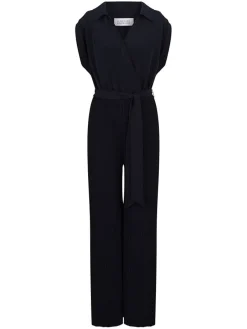 Jumpsuit donkerblauw