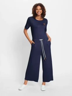 Jumpsuit donkerblauw