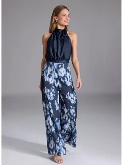 Jumpsuit donkerblauw