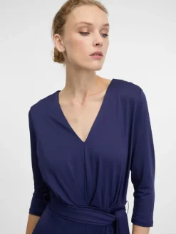 Jumpsuit donkerblauw