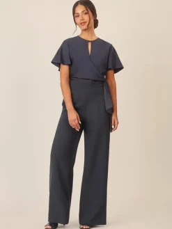 Jumpsuit donkerblauw