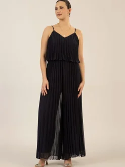 Jumpsuit donkerblauw