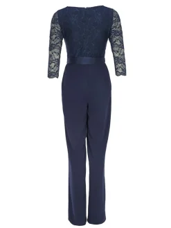 Jumpsuit donkerblauw
