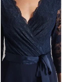 Jumpsuit donkerblauw