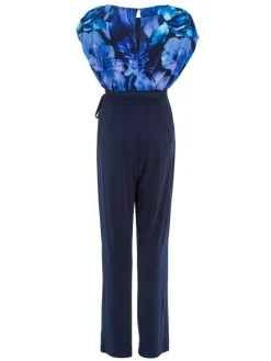 Jumpsuit donkerblauw