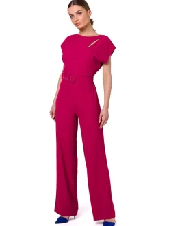 Jumpsuit fuchsia