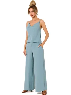 Jumpsuit lichtblauw